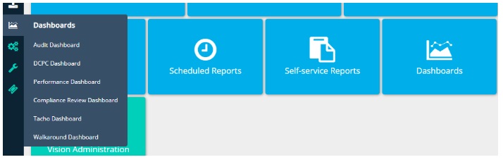Walkaround Check Dashboard