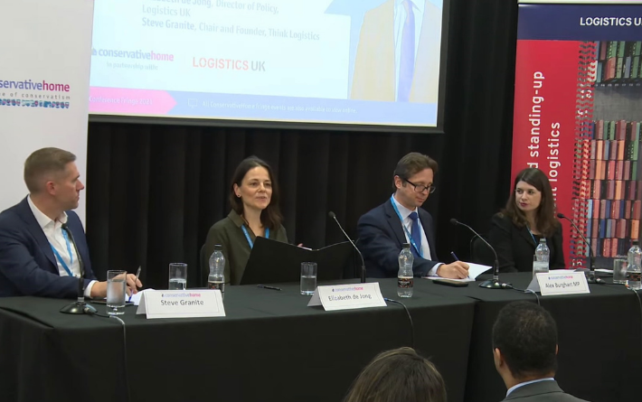 Logistics UK hosts skills panel at Conservative Party Conference 2021