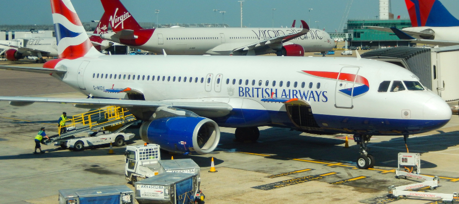 Heathrow cargo soaring high