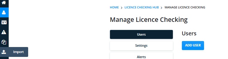 Vision -Licence Checking