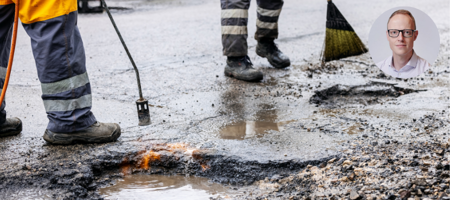 Logistics UK responds as pothole crisis blamed on cold start to the year