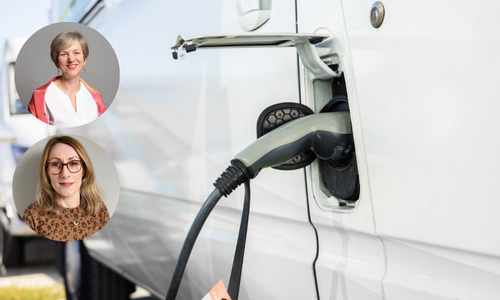 Logistics UK joins the Minister for the Future of Roads Lilian Greenwood to discuss EV transition