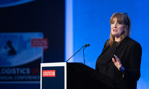 Minister of State for Industry Sarah Jones hails “powerhouse” UK logistics sector