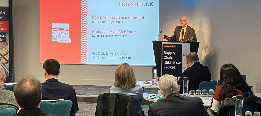 Logistics UK’s Supply Chain Resilience conference keynote warning