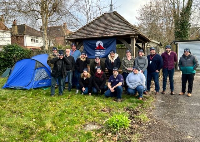 Logistics UK supports Great Tommy Sleep Out challenge