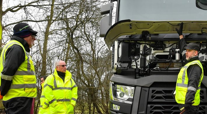 Logistics UK takes VIS training to new heights with Renault Trucks