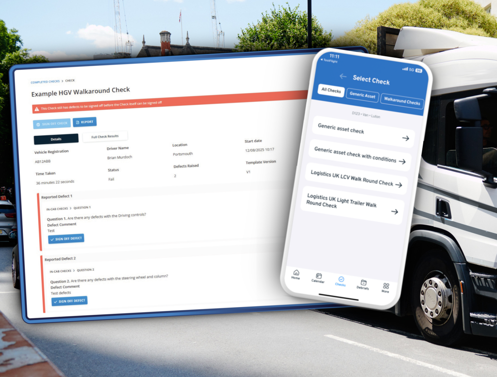 Logistics UK’s Vision drives operational efficiencies with ‘Check’ module and driver app