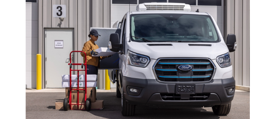 The 2025 Ford E-Transit van gets a revamp 