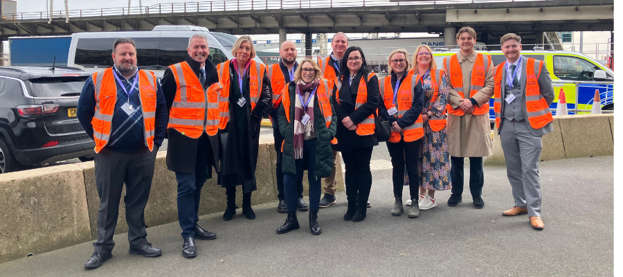 Water and Shippers Council visit the Port of Dover