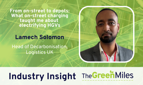 From on-street to depots: What on-street charging taught me about electrifying HGVs