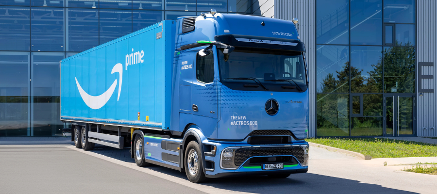 Amazon announces UK’s “biggest ever” electric HGV order