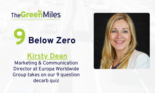 The Green Miles’ nine question decarbonisation challenge – Kirsty Dean