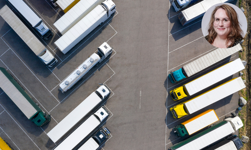 Logistics UK’s Maddi Solloway-Price stresses the need for quality truck stops