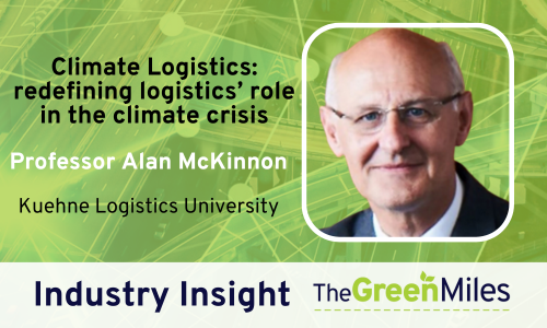 Climate Logistics: redefining logistics’ role in the climate crisis