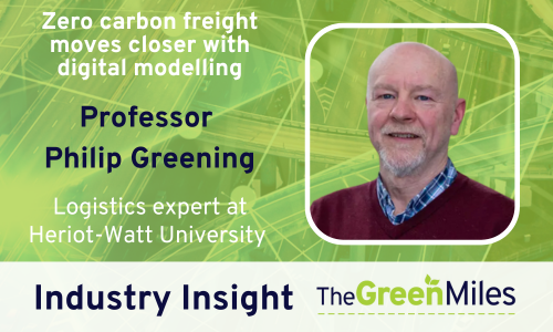 Zero carbon freight moves closer with digital modelling