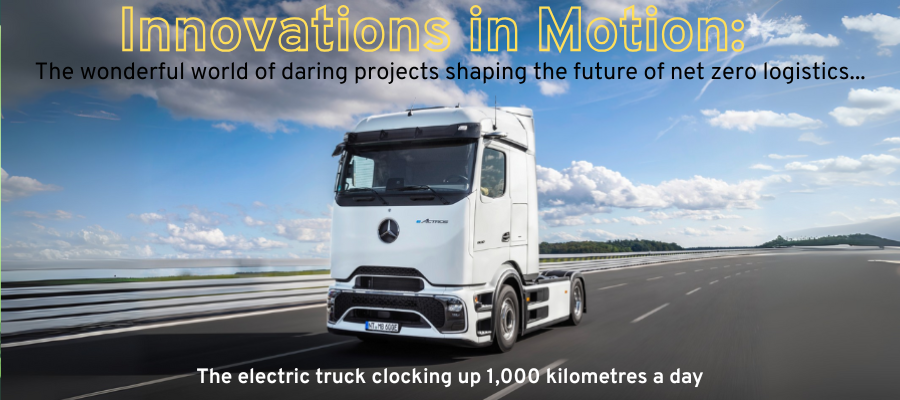 The electric truck clocking 1,000 kilometres a day