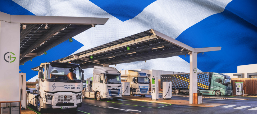 Transport Scotland announces £2 million for decarbonising HGVS in Scotland