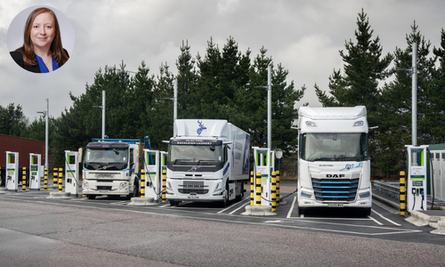 On the charge – UK’s first eHGV charging hubs open