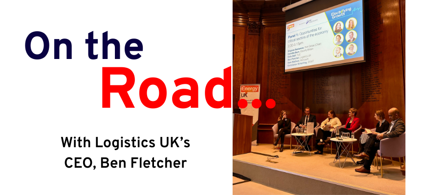 On the Road – Logistics UK’s CEO highlights that decarbonisation must strengthen economic growth