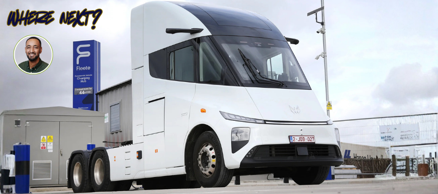 Electric truck kicks off nationwide tour of charging sites