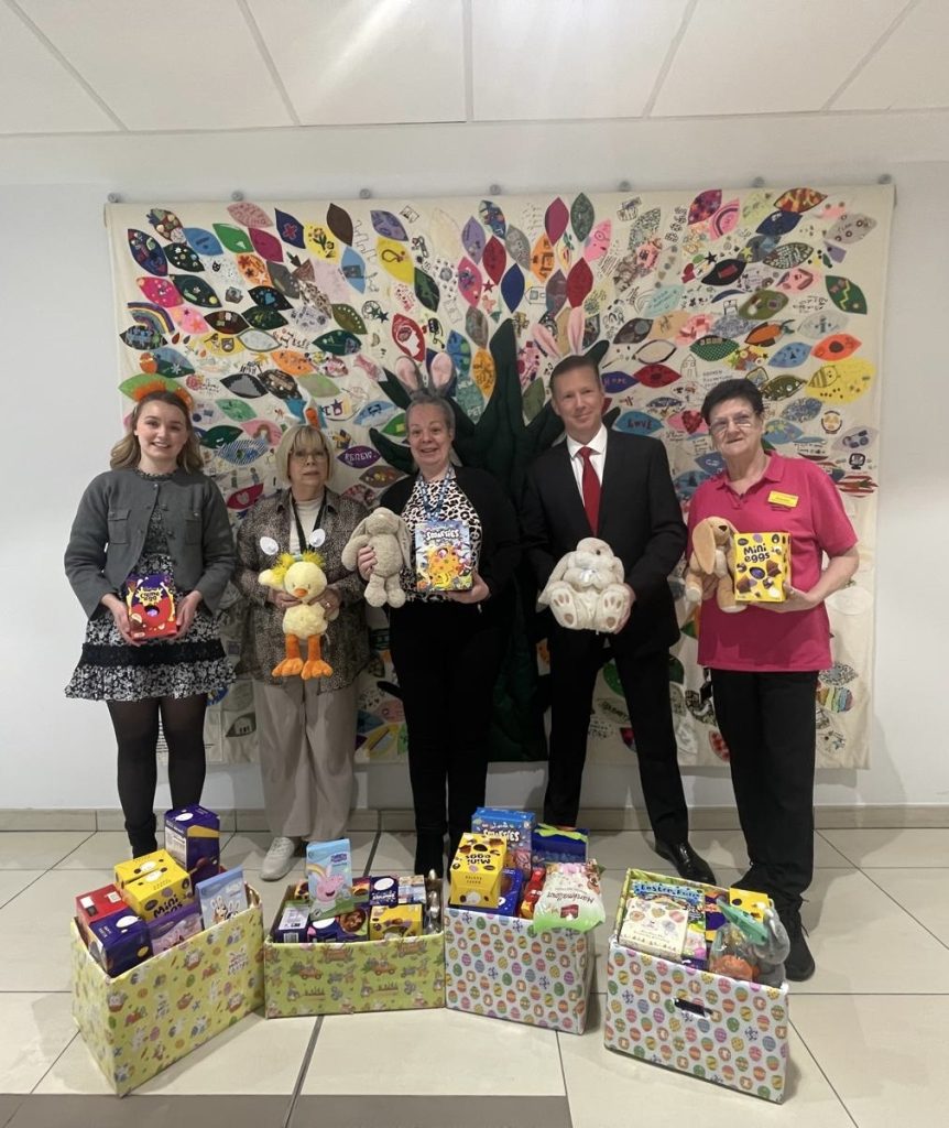 Logistics UK jumps to help out the Easter Bunny