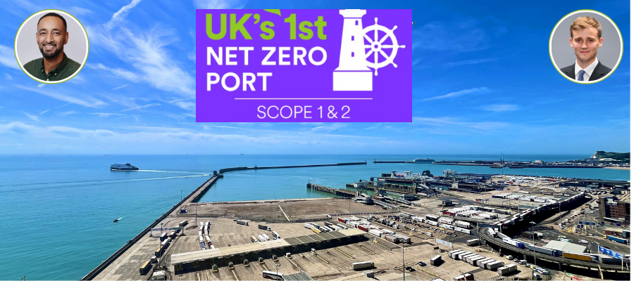 Port of Dover receives plaudits for landmark net zero success