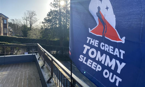 Logistics UK raises over £1,000 in The Great Tommy Sleep Out