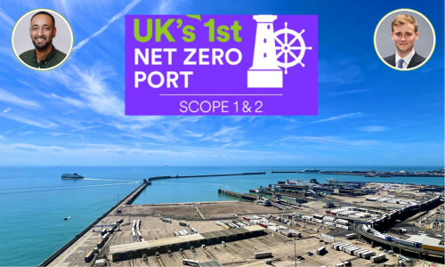 Port of Dover receives plaudits for landmark net zero success