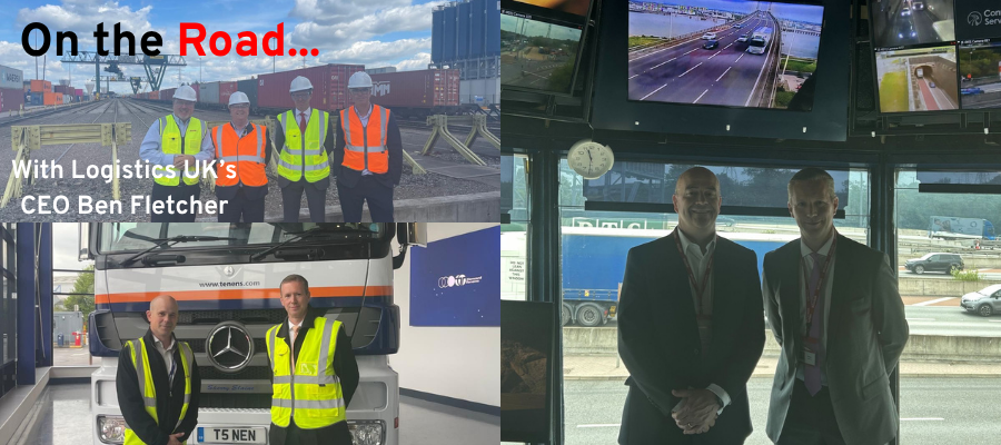 On the road – Logistics UK’s CEO visits reiterate that nothing moves without logistics