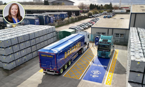 Depot Charging Scheme funding delivers eHGV station in Suffolk